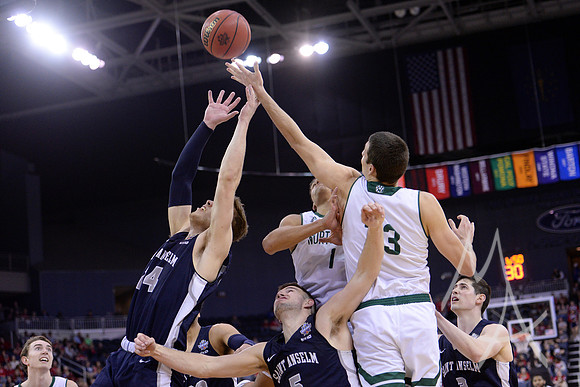 NCAA BASKETBALL: MAR 28 Div II Men's Final Four - Northwest Missouri State v Saint Anselm