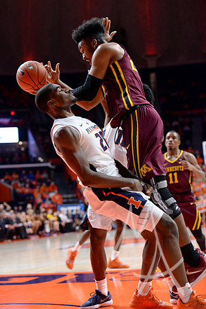 COLLEGE BASKETBALL: JAN 16 Minnesota at Illinois