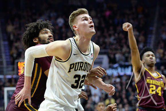 COLLEGE BASKETBALL: FEB 03 Minnesota at Purdue