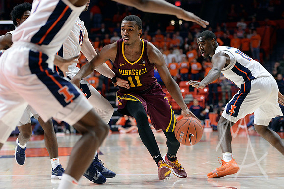 COLLEGE BASKETBALL: JAN 16 Minnesota at Illinois