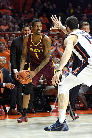 COLLEGE BASKETBALL: JAN 16 Minnesota at Illinois