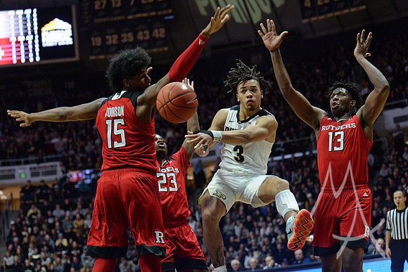 COLLEGE BASKETBALL: JAN 15 Rutgers at Purdue