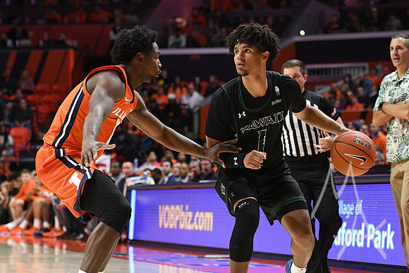 COLLEGE BASKETBALL: NOV 18 Hawaii at Illinois