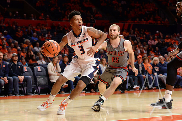 COLLEGE BASKETBALL: DEC 06 Austin Peay at Illinois