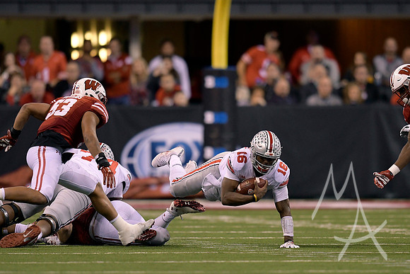 COLLEGE FOOTBALL: DEC 02 Big 10 Championship Game - Ohio State v Wisconsin