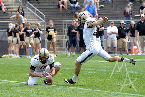 NCAA FOOTBALL: APR 18 Purdue Spring Game