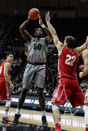 NCAA BASKETBALL: JAN 08 Wisconsin at Purdue