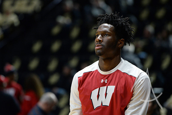 NCAA BASKETBALL: JAN 08 Wisconsin at Purdue