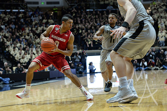 NCAA BASKETBALL: JAN 08 Wisconsin at Purdue