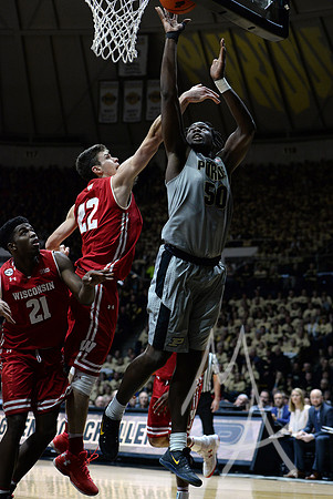 NCAA BASKETBALL: JAN 08 Wisconsin at Purdue