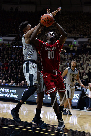 NCAA BASKETBALL: JAN 08 Wisconsin at Purdue