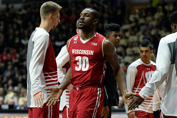 NCAA BASKETBALL: JAN 08 Wisconsin at Purdue