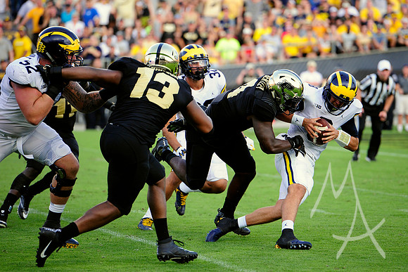 COLLEGE FOOTBALL: SEP 23 Michigan at Purdue