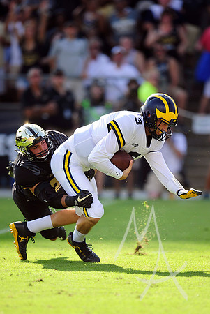 COLLEGE FOOTBALL: SEP 23 Michigan at Purdue