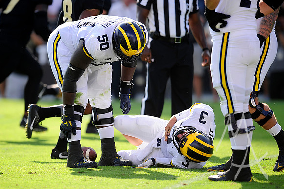 COLLEGE FOOTBALL: SEP 23 Michigan at Purdue