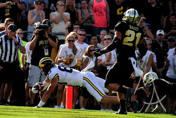 COLLEGE FOOTBALL: SEP 23 Michigan at Purdue