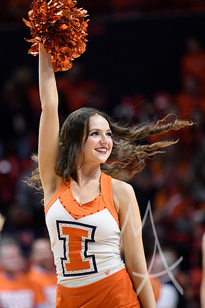 COLLEGE BASKETBALL: FEB 24 Iowa at Illinois