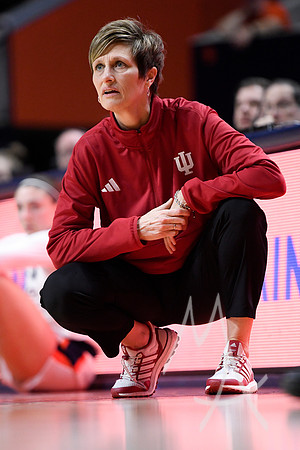 COLLEGE BASKETBALL: FEB 19 Women's - Indiana at Illinois