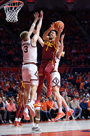 COLLEGE BASKETBALL: JAN 11 USC at Illinois
