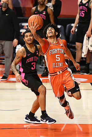 COLLEGE BASKETBALL: JAN 19 Penn State at Illinois