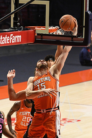 COLLEGE BASKETBALL: JAN 19 Penn State at Illinois