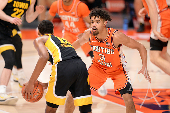 COLLEGE BASKETBALL: JAN 29 Iowa at Illinois