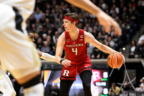 COLLEGE BASKETBALL: FEB 20 Rutgers at Purdue