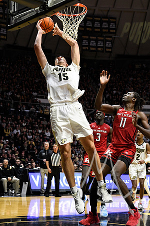 COLLEGE BASKETBALL: FEB 20 Rutgers at Purdue