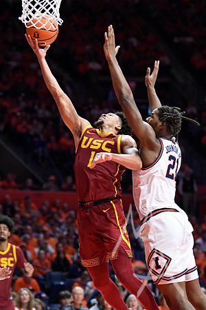 COLLEGE BASKETBALL: JAN 11 USC at Illinois