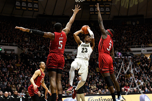 COLLEGE BASKETBALL: FEB 20 Rutgers at Purdue