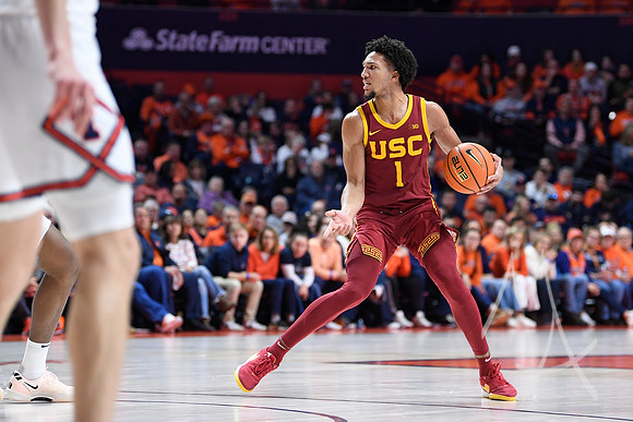 COLLEGE BASKETBALL: JAN 11 USC at Illinois