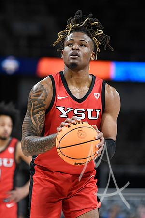 COLLEGE BASKETBALL: MAR 10 Horizon League Championship Cleveland State vs Youngstown State