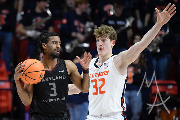 COLLEGE BASKETBALL: NOV 23 Maryland Eastern Shore at Illinois