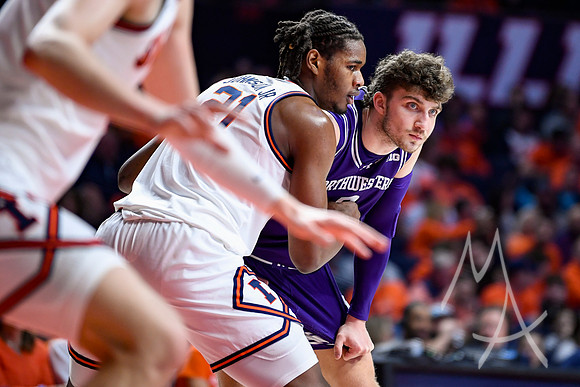 COLLEGE BASKETBALL: JAN 26 Northwestern at Illinois