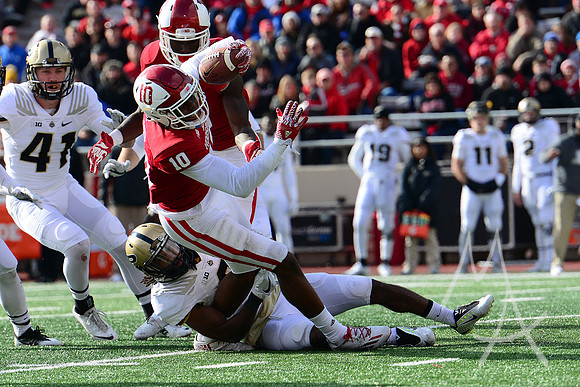 NCAA FOOTBALL: NOV 26 Purdue at Indiana