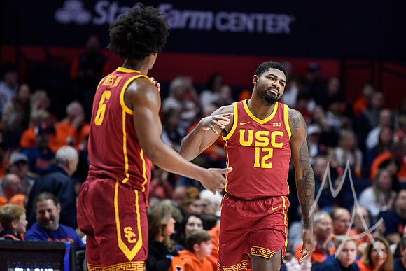 COLLEGE BASKETBALL: JAN 11 USC at Illinois