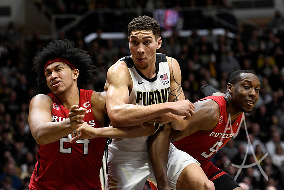 COLLEGE BASKETBALL: FEB 20 Rutgers at Purdue