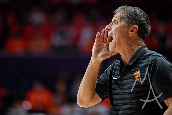 COLLEGE BASKETBALL: JAN 11 USC at Illinois