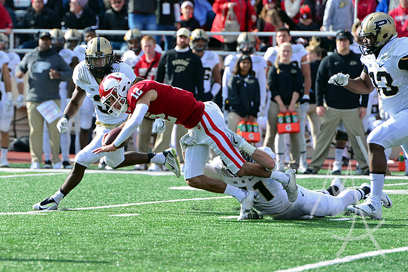 NCAA FOOTBALL: NOV 26 Purdue at Indiana