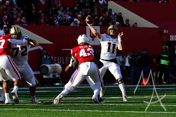 NCAA FOOTBALL: NOV 26 Purdue at Indiana