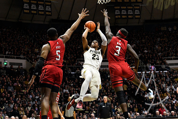 COLLEGE BASKETBALL: FEB 20 Rutgers at Purdue