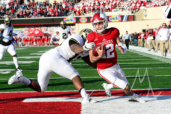 NCAA FOOTBALL: NOV 26 Purdue at Indiana