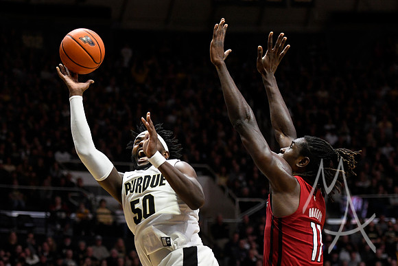 COLLEGE BASKETBALL: FEB 20 Rutgers at Purdue