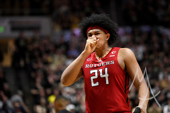 COLLEGE BASKETBALL: FEB 20 Rutgers at Purdue