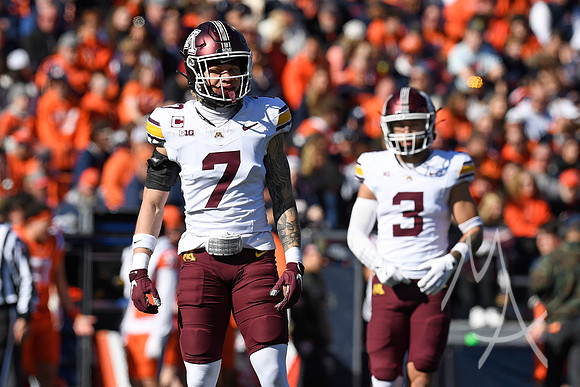 COLLEGE FOOTBALL: NOV 02 Minnesota at Illinois