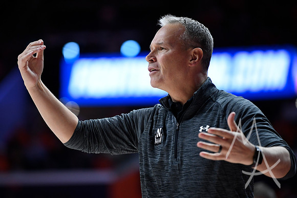 COLLEGE BASKETBALL: JAN 26 Northwestern at Illinois