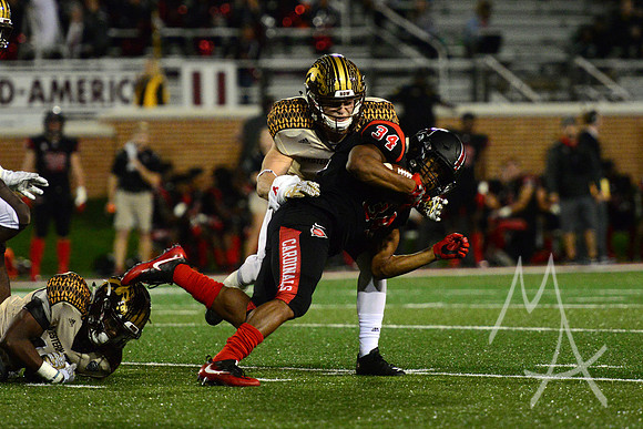 NCAA FOOTBALL: NOV 01 Western Michigan at Ball State