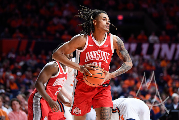 COLLEGE BASKETBALL: FEB 02 Ohio State at Illinois