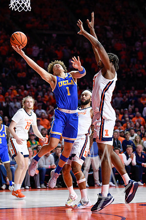 COLLEGE BASKETBALL: FEB 11 UCLA at Illinois