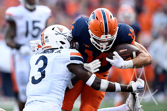 COLLEGE FOOTBALL: SEP 10 Virginia at Illinois